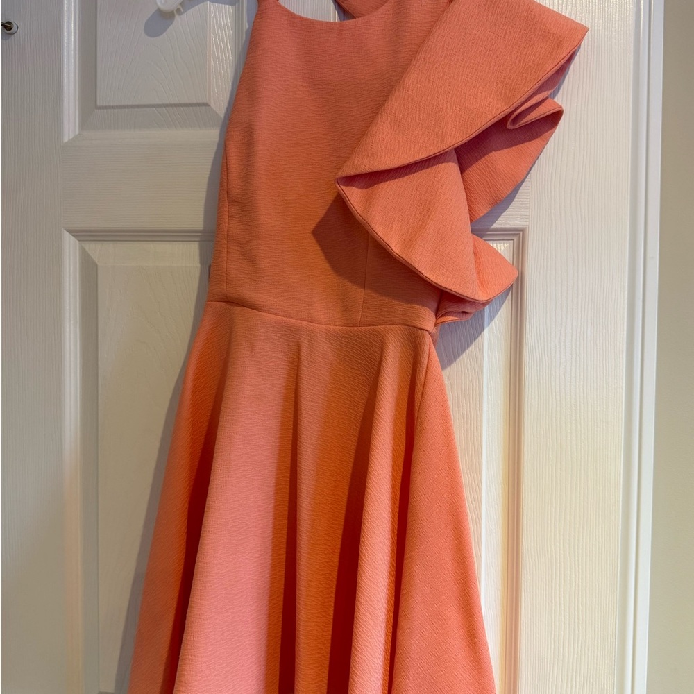 Luxxel Coral Satin Dress